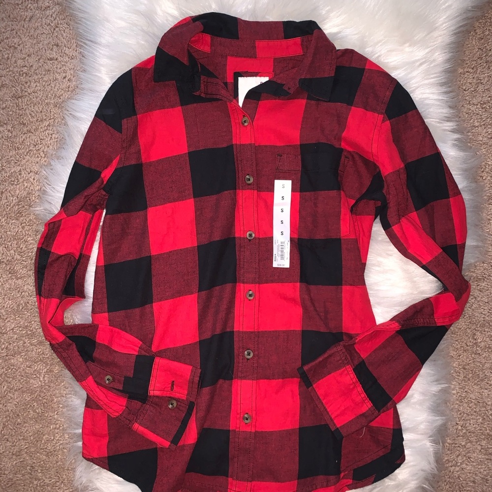 Sold.Buffalo plaid flannel